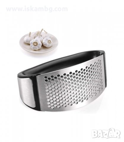 РЪЧНА ПРЕСА ЗА ЧЕСЪН ОТ НЕРЪЖДАЕМА СТОМАНА - код 2761, снимка 2 - Аксесоари за кухня - 33919337