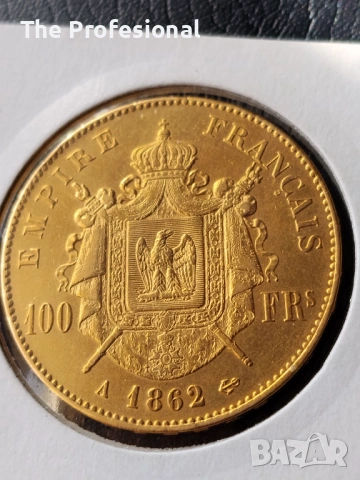 100 златни франка, снимка 5 - Нумизматика и бонистика - 53674061