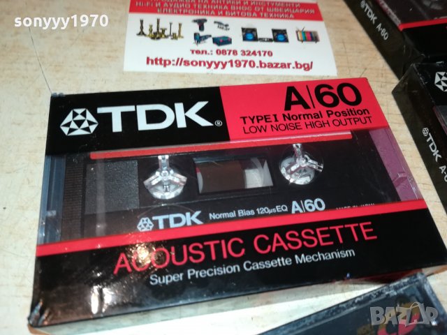 ПОРЪЧАНИ-TDK-made in japan-5 касети 0609211751, снимка 4 - Декове - 34043593
