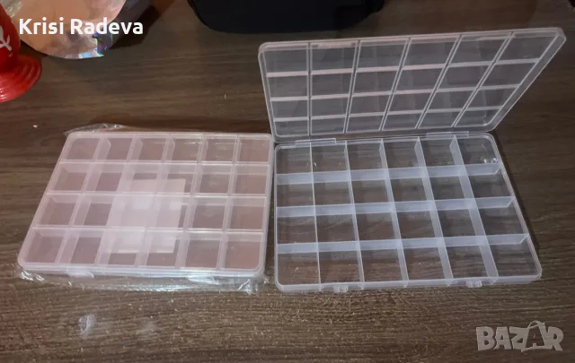 Огранайзери 2 бр, снимка 2 - Продукти за маникюр - 55730421