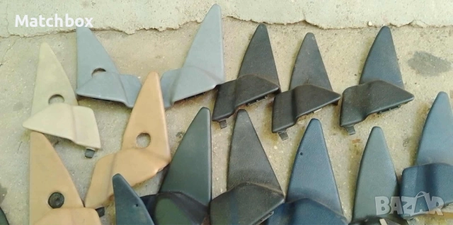 Вътрешни капаци огледала Мерцедес 124, снимка 2 - Части - 30842733