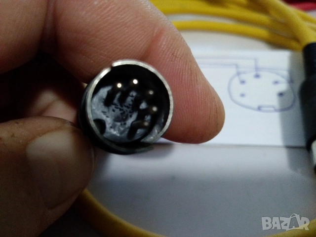 Кабел MIDI /петица/, снимка 2 - Друга електроника - 52598969