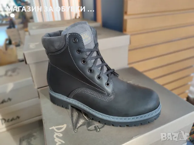 МЪЖКИ БОТИ - ЕСТЕСТВЕНА КОЖА - код:19Р64