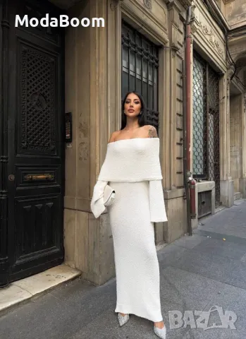 Дамски стилни рокли различни цветове , снимка 3 - Рокли - 48217301