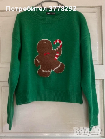  За Коледа пуловери -Нови, етикет. Качествени, меки, плътни, топли. По 35лв. за брой. Размер L-XL, снимка 3 - Други - 51997971
