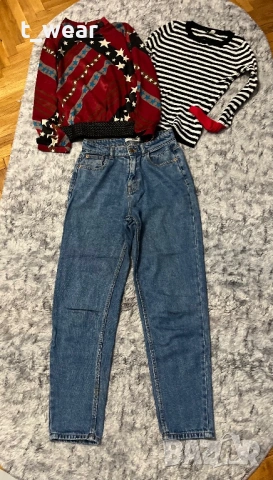 Комплект дънки и две блузи