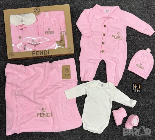 комплект за новородени fendi, снимка 2 - Комплекти за бебе - 51440636