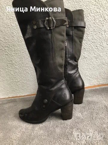 Дамски ботуши, естествена кожа G-STAR, снимка 5 - Дамски ботуши - 47602303