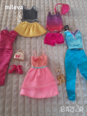 Дрехи комплекти за барби, снимка 5 - Кукли - 52288282