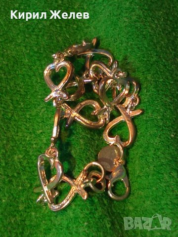 ШАРМАНТНА ДИЗАЙНЕРСКА ПОСРЕБРЕНА АРТ ГРИВНА от БЛАГОРОДНА СТОМАНА с ПЕЧАТ 925 За ПОСРЕБРЯВАНЕ 38734, снимка 5 - Гривни - 41741242