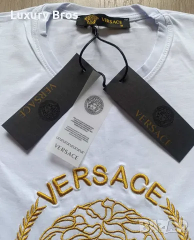 Мъжки тениски Versace, снимка 3 - Тениски - 47271115