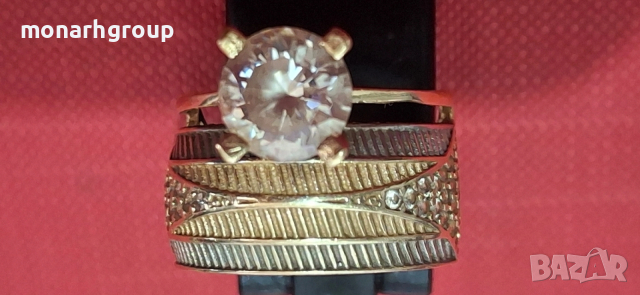 Златен пръстен, снимка 5 - Пръстени - 53781982