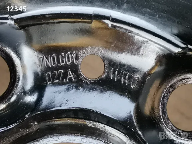 16’’5x112 originalni za seat alhambra/vw sharan след 2011г-№586, снимка 9 - Гуми и джанти - 49405106