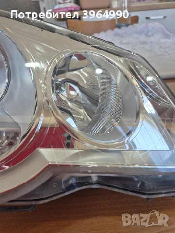Кристални Оригинални Неразличими от нови фарове за Поло 4 2001/2009г , снимка 2 - Части - 53667251