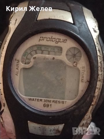 PROLOGUE WATER RESISTANT 30M. ЕЛЕКТРОНЕН МЪЖКИ ЧАСОВНИК 33370, снимка 2 - Мъжки - 38780371