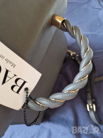 ПРОМОЦИЯ! Бутикова сива дамска чанта, снимка 5 - Чанти - 52332766