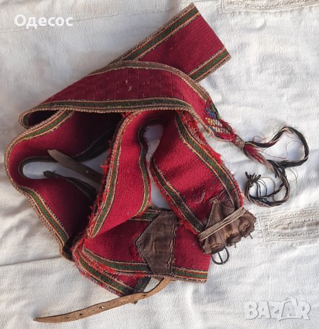 Османски тъкан колан 19в, башибозук, зейбек, снимка 2 - Антикварни и старинни предмети - 40738193