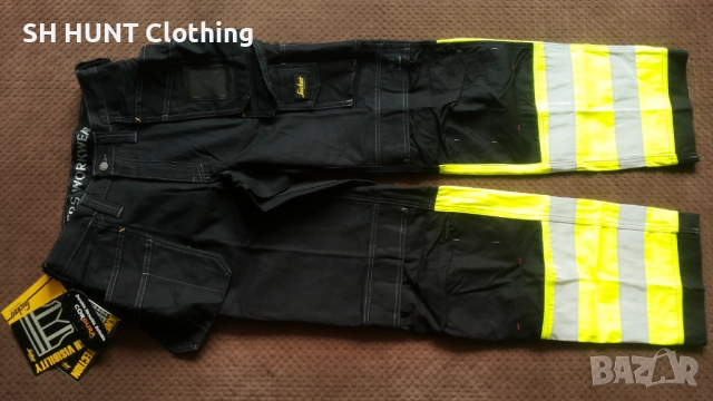 Snickers 3235 High-Vis Cotton Holster Pocket Work Trousers размер 46 / S работен панталон W4-266