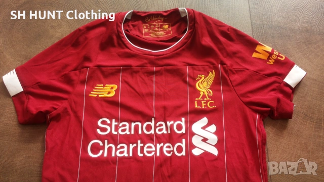 NEW BALANCE FC LIVERPOOL Kids Football T-Shirt Размер 7 г. / 122 см детска футболна тениска 36-60, снимка 2 - Детски тениски и потници - 53297501