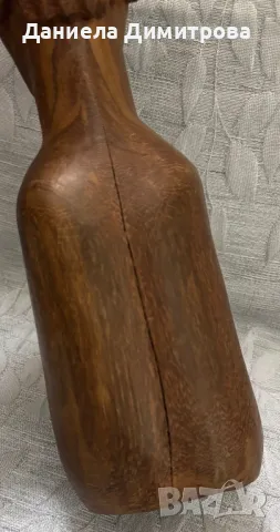 Фигура на бюст от дърво масив, снимка 10 - Статуетки - 50431603