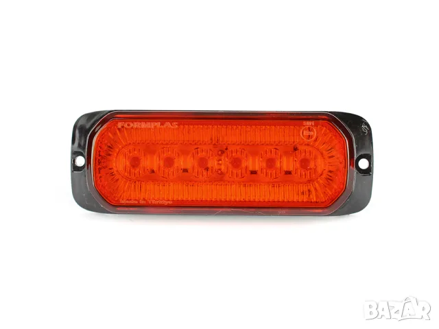 Висящ LED габарит с 2 функции 12-24V с жълта светлина