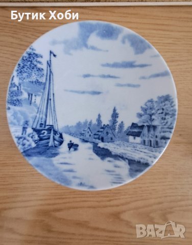 Декоративна чинийка Delft, снимка 3 - Антикварни и старинни предмети - 41226125