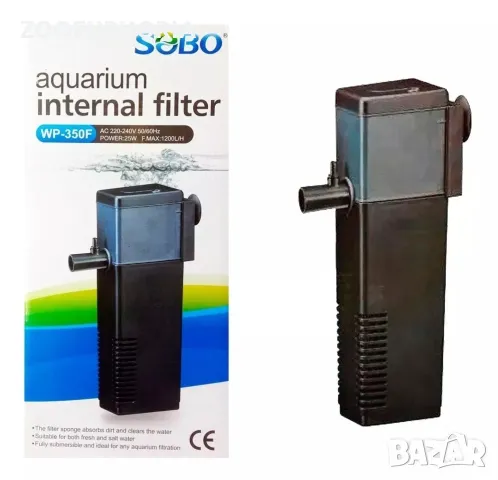 Вътрешен филтър SOBO WP-350F, снимка 1