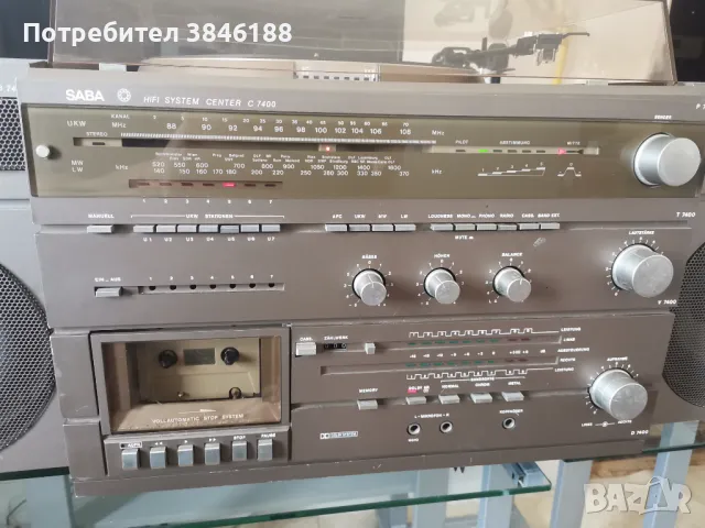 Saba C 7400 Compact System, снимка 4 - Аудиосистеми - 47316697
