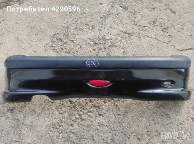 Задна броня за Peugeot 206 cc / Пежо 206 кабрио 