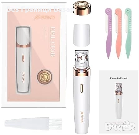 Нов Безболезнен тример и епилатор за лице тяло Уред косми жени красота, снимка 9 - Други - 52013249