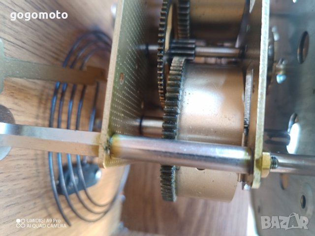 Стар механичен часовник стенен Hermle Westminster, Made in Germany., снимка 10 - Стенни часовници - 42064903