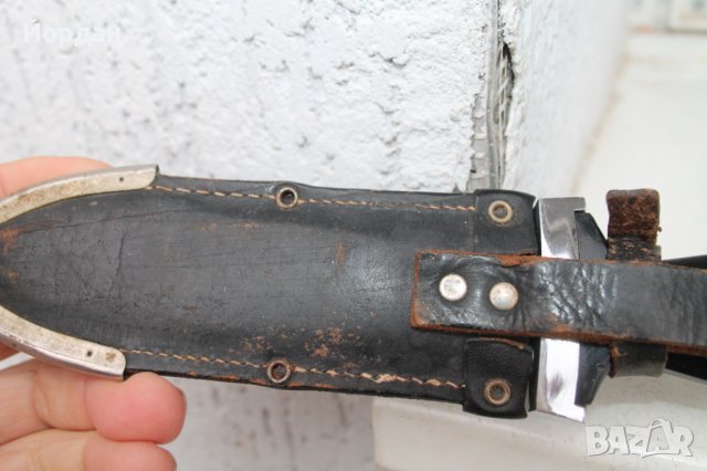 Немски скаутски нож ''The black viking'', снимка 6 - Ножове - 44294986