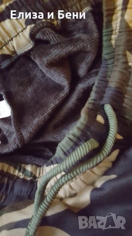 зимно маскировачно камуфлаж спортно карго долнище с подплата вата М, снимка 3 - Спортни екипи - 35883525