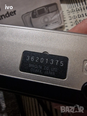 minolta af50 big finder , снимка 8 - Фотоапарати - 51475712