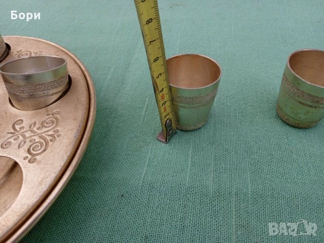 Стари руски чаши за ракия, снимка 5 - Чаши - 35666630