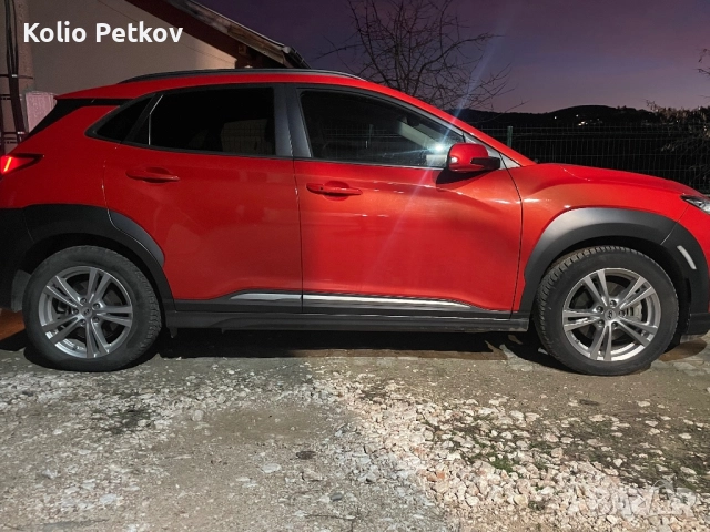 Оригинални джанти 17” Hyundai + зимни гуми Continental + TPMS, снимка 6 - Гуми и джанти - 52820725