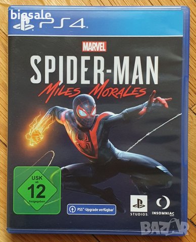 Диск Spider Man Miles Morales PS4 Playstation 4 Spider-Man Плейстейшън в  Игри за PlayStation в гр. Варна - ID38644555 — Bazar.bg