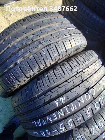 235 55 18 Континентал 4броя летни дот 2020г , снимка 3 - Гуми и джанти - 53748439