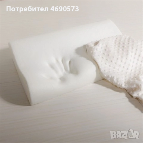 Ергономична възглавница с пяна , снимка 3 - Възглавници - 52891489