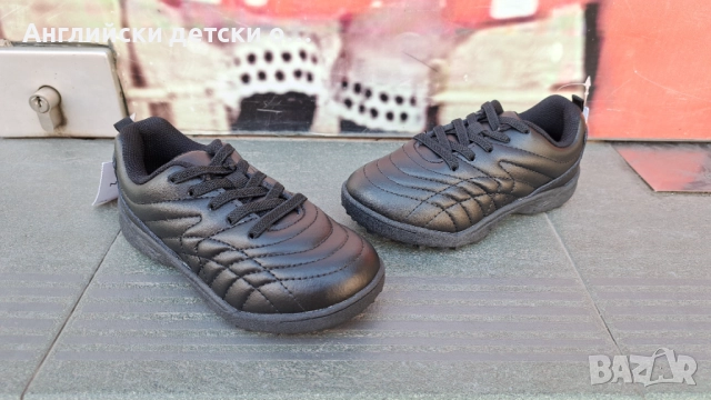 Английски детски маратонки от естествена кожа/стоножки-Next, снимка 4 - Детски маратонки - 52374984