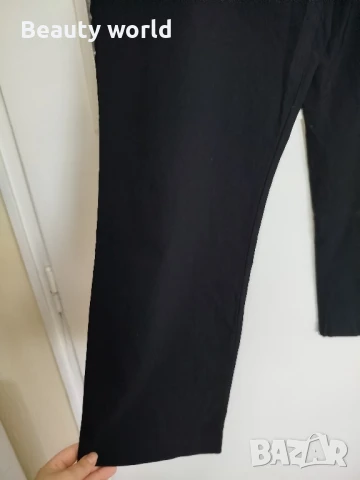 Черен еластичен панталон 2 -3 хл , снимка 4 - Панталони - 51064480