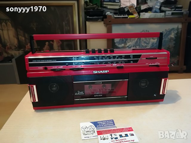 sharp qt-244h germany 1508211244, снимка 3 - Радиокасетофони, транзистори - 33820630