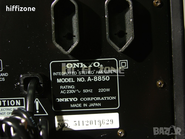  Onkyo a-8850 /7  УСИЛВАТЕЛ, снимка 9 - Ресийвъри, усилватели, смесителни пултове - 44652807
