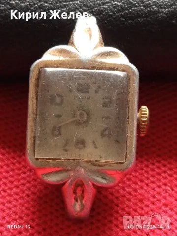 Стар механичен часовник дамски от соца за части ремонт КОЛЕКЦИЯ 48001, снимка 3 - Антикварни и старинни предмети - 50126992