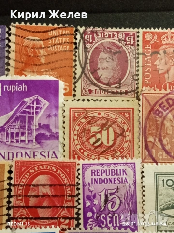 Стари пощенски марки от цял свят смесени СВЕТОВНИ ЛИДЕРИ за КОЛЕКЦИЯ ДЕКОРАЦИЯ 51580, снимка 5 - Филателия - 53227285