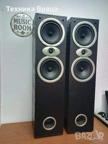 Двулвнтови тонколони Wooden Loud Speaker LSS 1007 с брутален бас! Изпращам видео. 