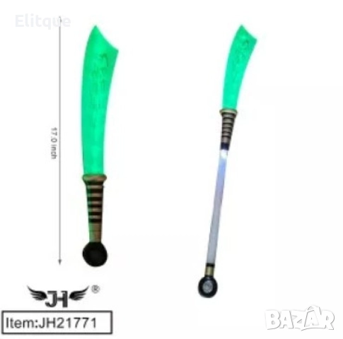Светещ детски LED меч със звукови ефекти , снимка 3 - Други - 52904014