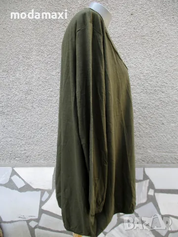  3XL/4XL  Нова  блуза  Sheego  милитъри , снимка 3 - Блузи с дълъг ръкав и пуловери - 48525603