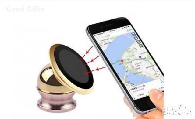Магнитна стойка държач холдър за телефон таблет GPS BMW VW AUDI MERCEDES, снимка 4 - Аксесоари и консумативи - 34706267
