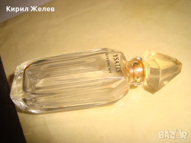 YASATIS GIVENCHY ЖИВАНШИ СТАРО ОРИГИНАЛНО ФРЕНСКО МАРКОВО КРИСТАЛНО ШИШЕНЦЕ от ПАРФЮМ РЕДКАЖ 24841